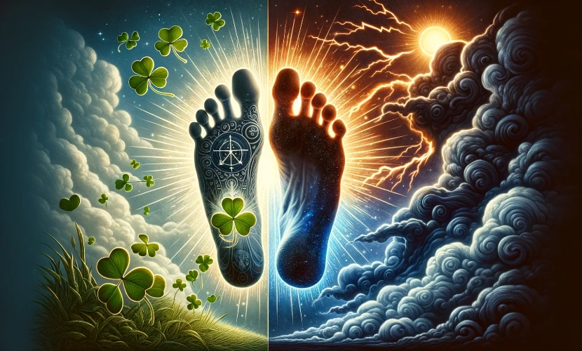 Spiritual Meanings of Right Left Itching Foot